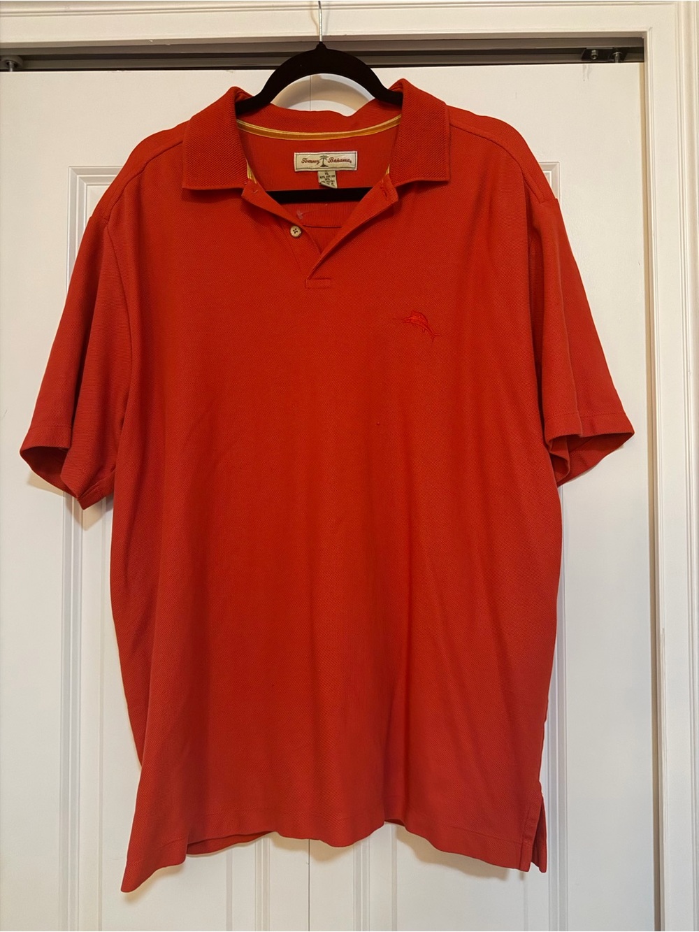 Tommy Bahama Men's Red Polo Shirt